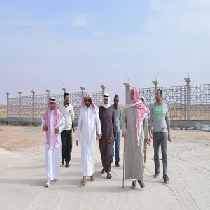 Within the Rectorship Constant Visits: HE Vice Rector Makes A Spotting Visit To The Urgent Buildings Projects In Ghaat Province