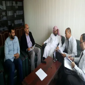 وحدة الجداول الدراسية والاختبارات التابعة لوكالة الشؤون التعليمية  تعقد أولى اجتماعاتها للفصل الدراسي الثاني من العام الجامعي 1437-1438هـ
